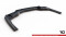 Mittlerer Cup Diffusor Heck Ansatz DTM Look passend für BMW iX3 M-Paket G08 Facelift schwarz Hochglanz