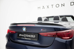 Heck Spoiler Aufsatz Abrisskante 3D passend für BMW M4 Cabrio G83 / 4 Cabrio G23 schwarz Hochglanz