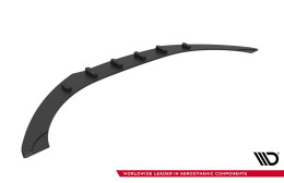 Street Pro Cup Spoilerlippe Front Ansatz passend für Audi TT S / TT S-Line 8J Facelift SCHWARZ
