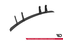 Street Pro Heckschürze Heck Ansatz Diffusor passend für Audi TT S-Line 8J FL schwarz-rot