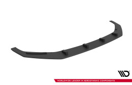 Street Pro Cup Spoilerlippe Front Ansatz + Flaps passend für Audi A5 F5 Facelift SCHWARZ