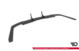 Street Pro Heckschürze Heck Ansatz Diffusor passend für Audi A5 F5 FL schwarz-rot