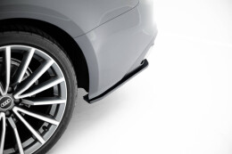 Street Pro Heckschürze Heck Ansatz Diffusor passend für Audi A5 F5 Facelift rot