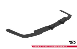 Street Pro Heckschürze Heck Ansatz Diffusor passend für Audi A5 F5 Facelift rot