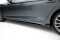 Street Pro Seitenschweller Ansatz Cup Leisten passend für Audi A5 Sportback F5 Facelift SCHWARZ+ HOCHGLANZ FLAPS