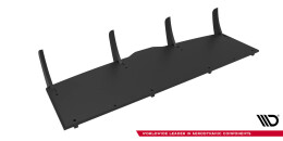 Street Pro Heckschürze Heck Ansatz Diffusor passend für Hyundai I30 N Fastback Mk3 ROT