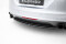 Mittlerer Cup Diffusor Heck Ansatz DTM Look passend für Audi TT S-Line 8J Facelift schwarz Hochglanz