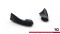 Heck Ansatz Flaps Diffusor passend für Audi TT S-Line 8J Facelift schwarz Hochglanz