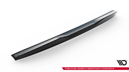 Heck Spoiler Aufsatz Abrisskante 3D passend für Audi A5 Sportback F5 schwarz Hochglanz