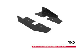 Seitenschweller Flaps passend für Audi A5 Sportback F5 FL schwarz Hochglanz