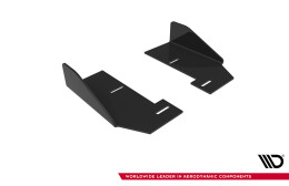 Seitenschweller Flaps passend für Audi A5 Sportback F5 FL schwarz Hochglanz