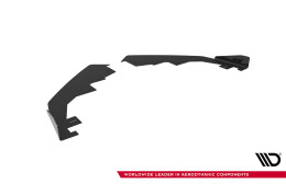 Front Flaps für Audi A5 F5 Facelift schwarz Hochglanz