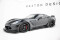 Seitenschweller Ansatz Cup Leisten passend für Chevrolet Corvette Z06 C7 schwarz Hochglanz