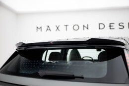Heck Spoiler Aufsatz Abrisskante passend für Volvo EX30 Mk1 schwarz Hochglanz