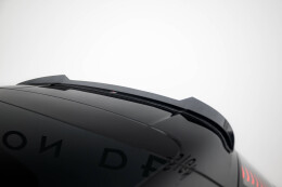 Heck Spoiler Aufsatz Abrisskante passend für Volvo EX30 Mk1 schwarz Hochglanz