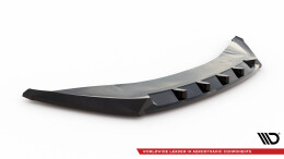 Cup Spoilerlippe Front Ansatz passend für Volvo EX30 Mk1 schwarz Hochglanz