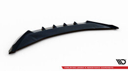 Cup Spoilerlippe Front Ansatz passend für Volvo EX30 Mk1 schwarz Hochglanz