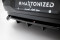 Mittlerer Cup Diffusor Heck Ansatz DTM Look passend für Volvo EX30 Mk1 schwarz Hochglanz
