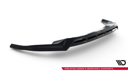 Cup Spoilerlippe Front Ansatz passend für Audi Q8 Mk1 schwarz Hochglanz