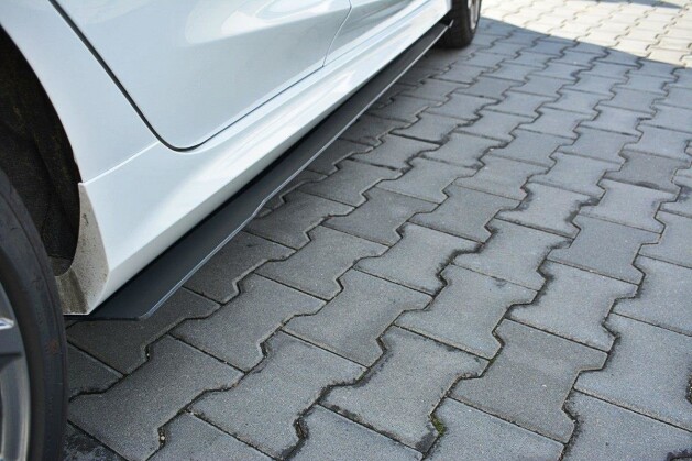 Street Pro Seitenschweller Ansatz Cup Leisten V.2 passend für Ford Fiesta Mk8 ST / ST-Line ABS