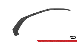 Street Pro Cup Spoilerlippe Front Ansatz passend für Hyundai Veloster N Mk2 ROT