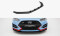 Street Pro Cup Spoilerlippe Front Ansatz passend für Hyundai Veloster N Mk2 ROT