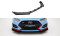 Street Pro Cup Spoilerlippe Front Ansatz passend für Hyundai Veloster N Mk2 SCHWARZ+ HOCHGLANZ FLAPS
