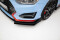 Street Pro Cup Spoilerlippe Front Ansatz passend für Hyundai Veloster N Mk2 ROT+ HOCHGLANZ FLAPS