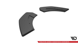 Street Pro Heck Ansatz Flaps Diffusor für  Hyundai Veloster N Mk2 SCHWARZ