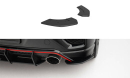 Street Pro Heck Ansatz Flaps Diffusor für  Hyundai Veloster N Mk2 ROT