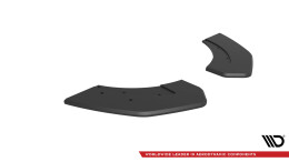 Street Pro Heck Ansatz Flaps Diffusor passend für Hyundai Veloster N Mk2 ROT