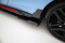 Street Pro Seitenschweller Ansatz Cup Leisten passend für Hyundai Veloster N Mk2 SCHWARZ+ HOCHGLANZ FLAPS