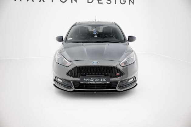 Street Pro Cup Spoilerlippe Front Ansatz passend für Ford Focus ST Mk3 Facelift ROT