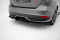 Street Pro Heckschürze Heck Ansatz Diffusor passend für Ford Focus ST Mk3 Facelift ROT+ HOCHGLANZ FLAPS