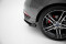 Street Pro Heckschürze Heck Ansatz Diffusor passend für Ford Focus ST Mk3 Facelift ROT+ HOCHGLANZ FLAPS