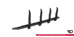 Street Pro Heckschürze Heck Ansatz Diffusor passend für BMW 4er M-Paket / M440i G22 / G23 + FL SCHWARZ