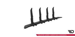 Street Pro Heckschürze Heck Ansatz Diffusor passend für BMW 4er M-Paket / M440i G22 / G23 + FL SCHWARZ