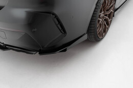 Street Pro Heck Ansatz Diffusor + Flaps für BMW M440i G22 / G23 + FL SCHWARZ