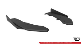 Street Pro Heck Ansatz Diffusor + Flaps passend für BMW M440i G22 / G23 + FL SCHWARZ