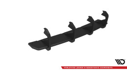 Street Pro Heckschürze Heck Ansatz Diffusor passend für BMW 1er M Coupe E82 ROT