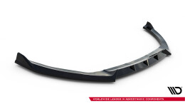 Cup Spoilerlippe Front Ansatz V.6 passend für Ford Focus ST Mk3 Facelift schwarz Hochglanz
