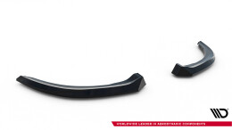 Heck Ansatz Flaps Diffusor V.3 passend für Ford Focus ST Mk3 Facelift schwarz Hochglanz