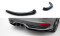 Heck Ansatz Flaps Diffusor V.3 passend für Ford Focus ST Mk3 Facelift schwarz Hochglanz