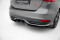 Heck Ansatz Flaps Diffusor V.3 passend für Ford Focus ST Mk3 Facelift schwarz Hochglanz