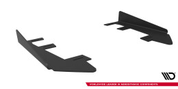 Hintere Seiten Flaps passend für BMW M440i G22 / G23 / G22 Facelift / G23 Facelift schwarz Hochglanz