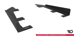 Hintere Seiten Flaps passend für BMW M440i G22 / G23 / G22 Facelift / G23 Facelift schwarz Hochglanz