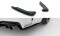 Heck Ansatz Flaps Diffusor passend für BMW 1er M Coupe E82 schwarz Hochglanz