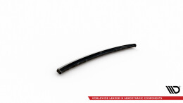 Mittlerer Cup Diffusor Heck Ansatz DTM Look passend für BMW 4er Coupe / Cabrio G22 / G23 schwarz Hochglanz