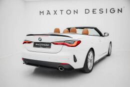 Heck Ansatz Flaps Diffusor passend für BMW 4er Coupe...