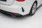 Heck Ansatz Flaps Diffusor passend für BMW 4er Coupe / Cabrio G22 / G23 schwarz Hochglanz
